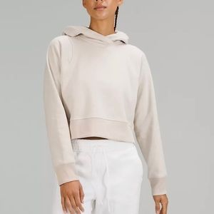 lululemon cropped hoodie sparkle